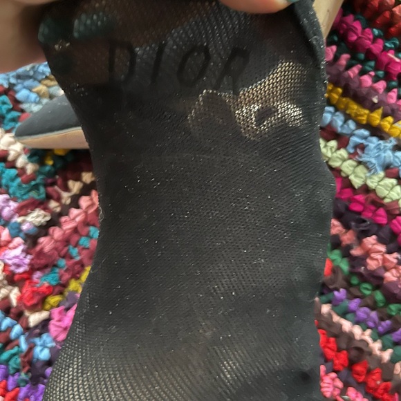 Christian Dior boots. Suede & Resille.Size 40 but equivalent to 39. Heel 10 cm - Picture 7 of 7